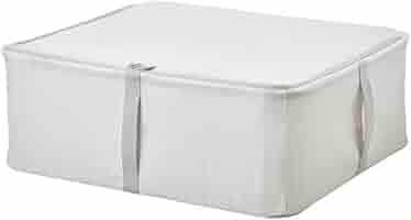 IKEA ヘマフィクサレ　６個 HEMMAFIXARE storage case, fabric stripe/white/gray, 13
