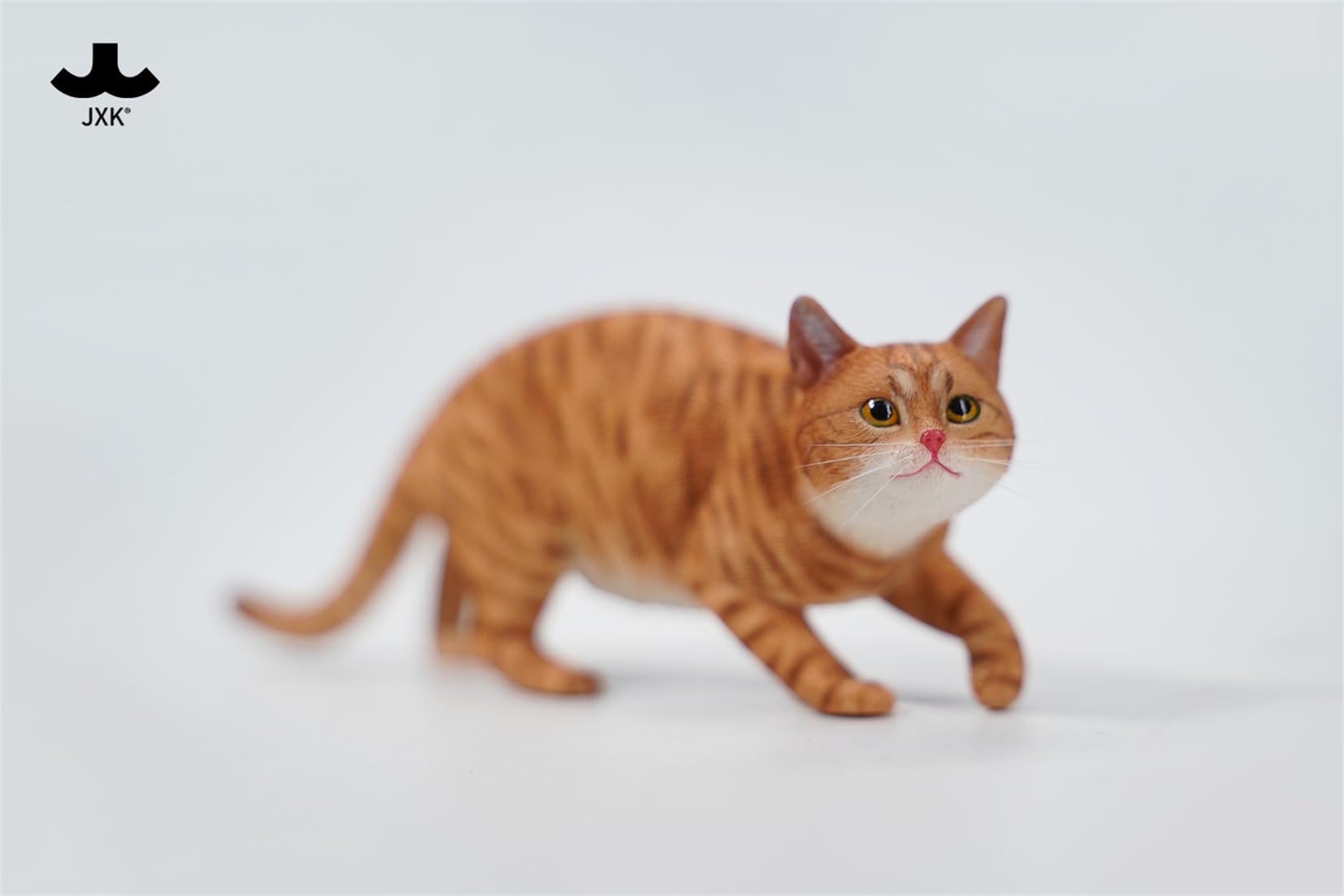 Amazon.co.jp: JXK 1/6サイズ 猫3.0 茶トラ ミケ 白猫 12.5cm
