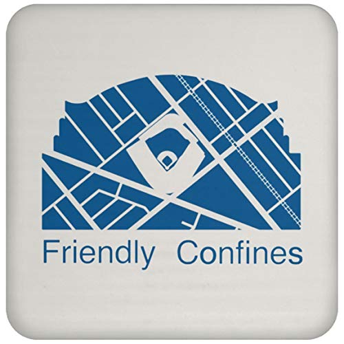 ThirtyFive55 Wrigley Field Friendly Confines Coaster