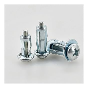 Amazon | 金属ネジ 5 セット花びら形状金属リベットナットキット