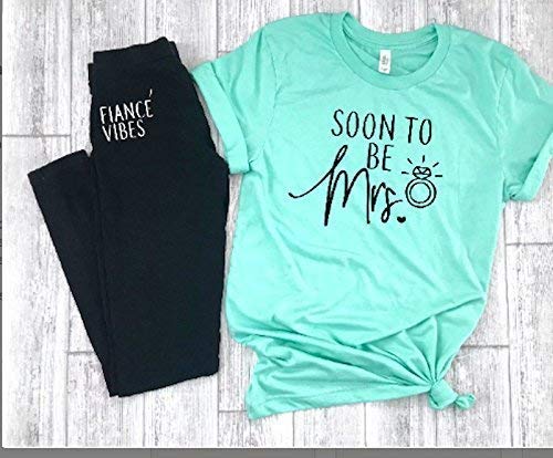 Fiance tee Bride t-shirt just married t-shirts bridal shower gift idea wedding gift bride tee
