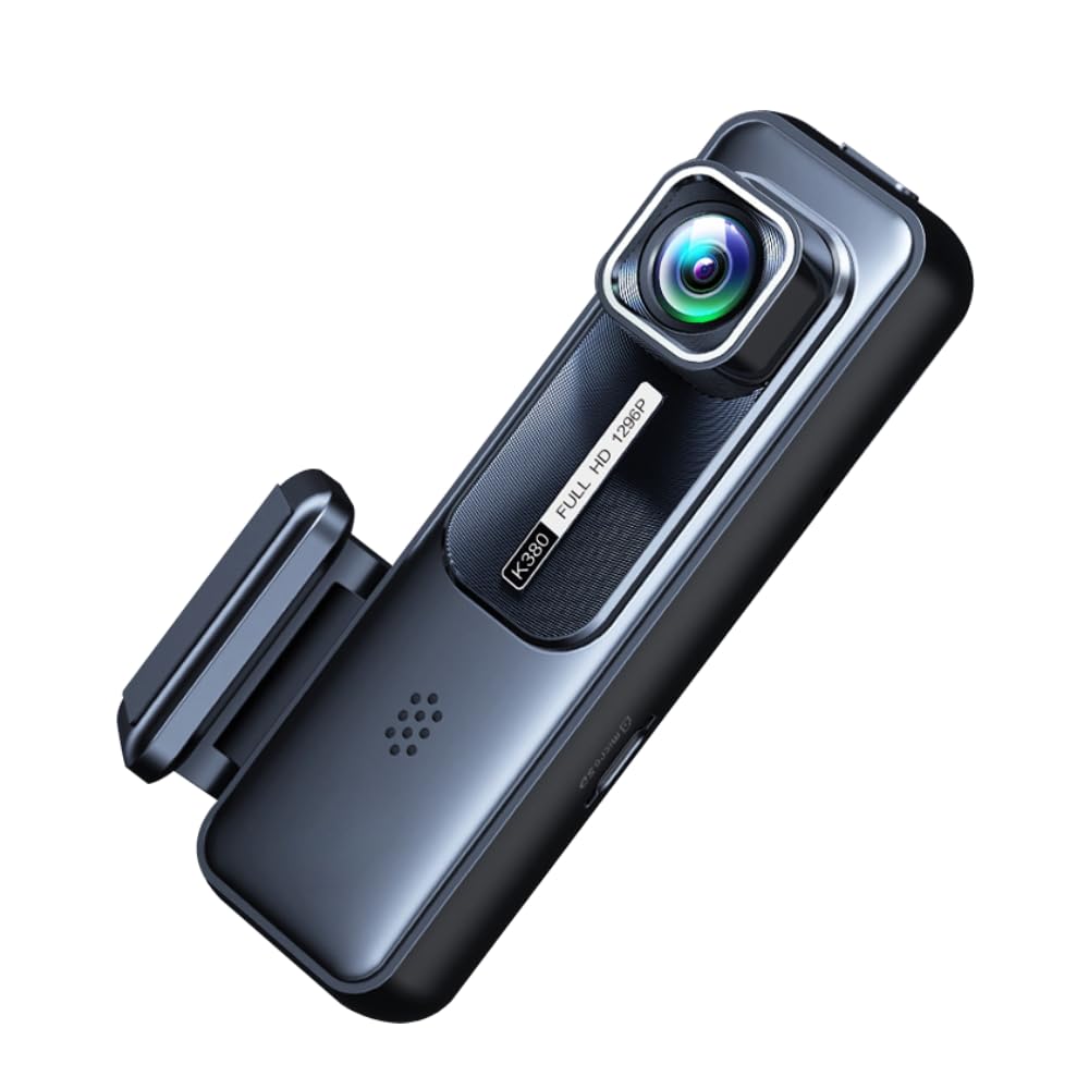 Dash Cam Front Camera with Wide Angle Lens Night Vision G-Sensor Loop Recording Motion Detection Easy Installation