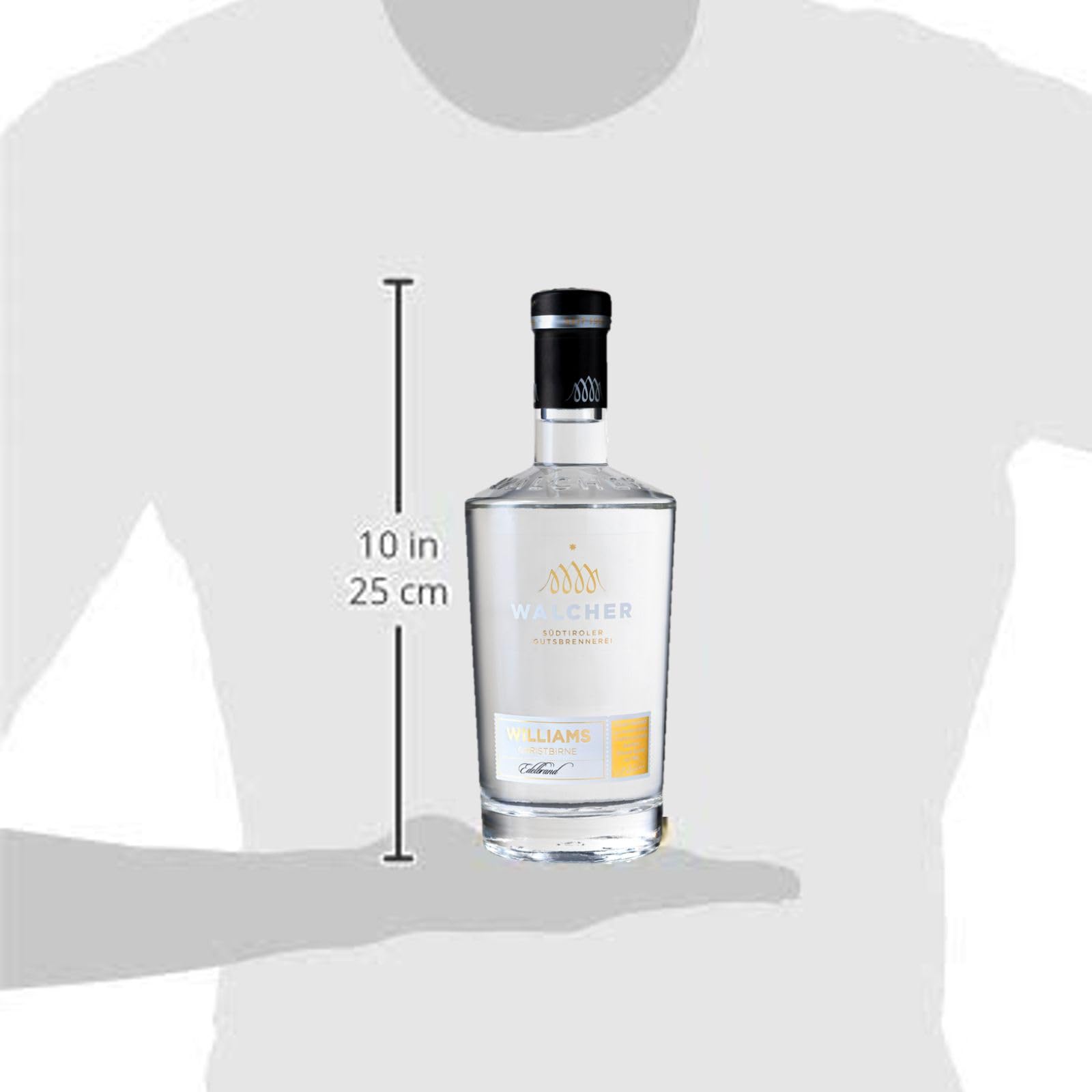 Walcher Williams Christ-Edelbrand – Klassischer, milder Birnenbrand aus Südtirol (1 x 0,7 l)