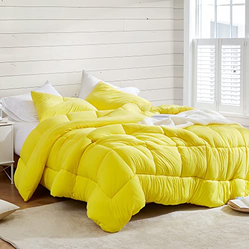 Byourbed Summertime - Coma Inducer® Oversized King Comforter - Illuminating Yellow