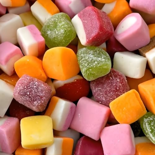 Bentley & Ackerman Dolly Mixture Sweets 1kg Bulk Bag Traditional Assorted Retro Sweets Classic Old Fashioned Sweet Shop Confectionery.