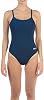 Arena Women's Solid Challenge Back One Piece Swimsuit One Piece Swimsuit (Pack of 1)