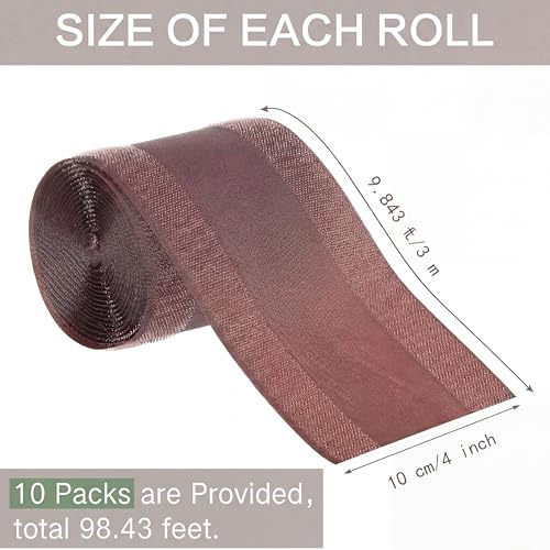 Image of WILLBOND Carpet Cord Cover Cable Protector Floor Cover Cable Protector Management Only for Commercial Office Carpet (98.43 ft,Brown)