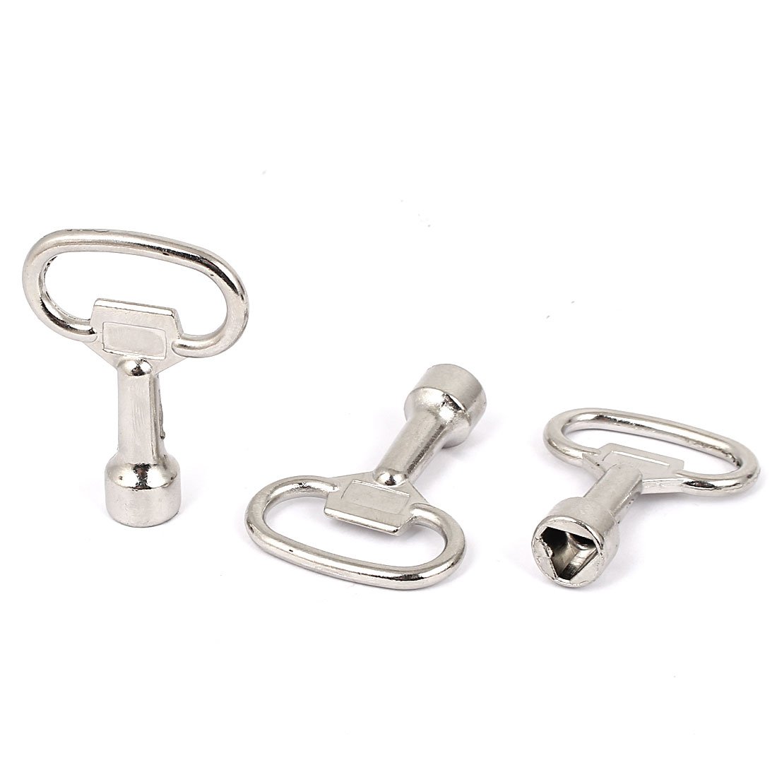 uxcell Triangle Socket Spanner Key 3pcs for 9x9mm Triangular Panel Lock