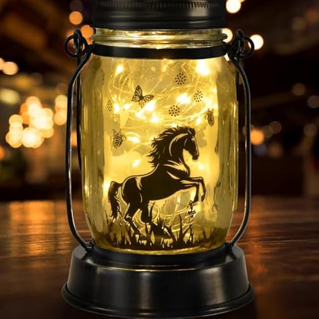 Dog Solar Lanterns Dog Lover Gifts for Women Men Dog Lovers Gifts Hanging Dog Lanterns with Stake for Yard Lawn Garden Decor Waterproof Dog Lights Torches