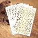 Gold Cheetah Print Temporary Tattoos (3 pack) | Skin Safe | MADE IN THE USA| Removabl