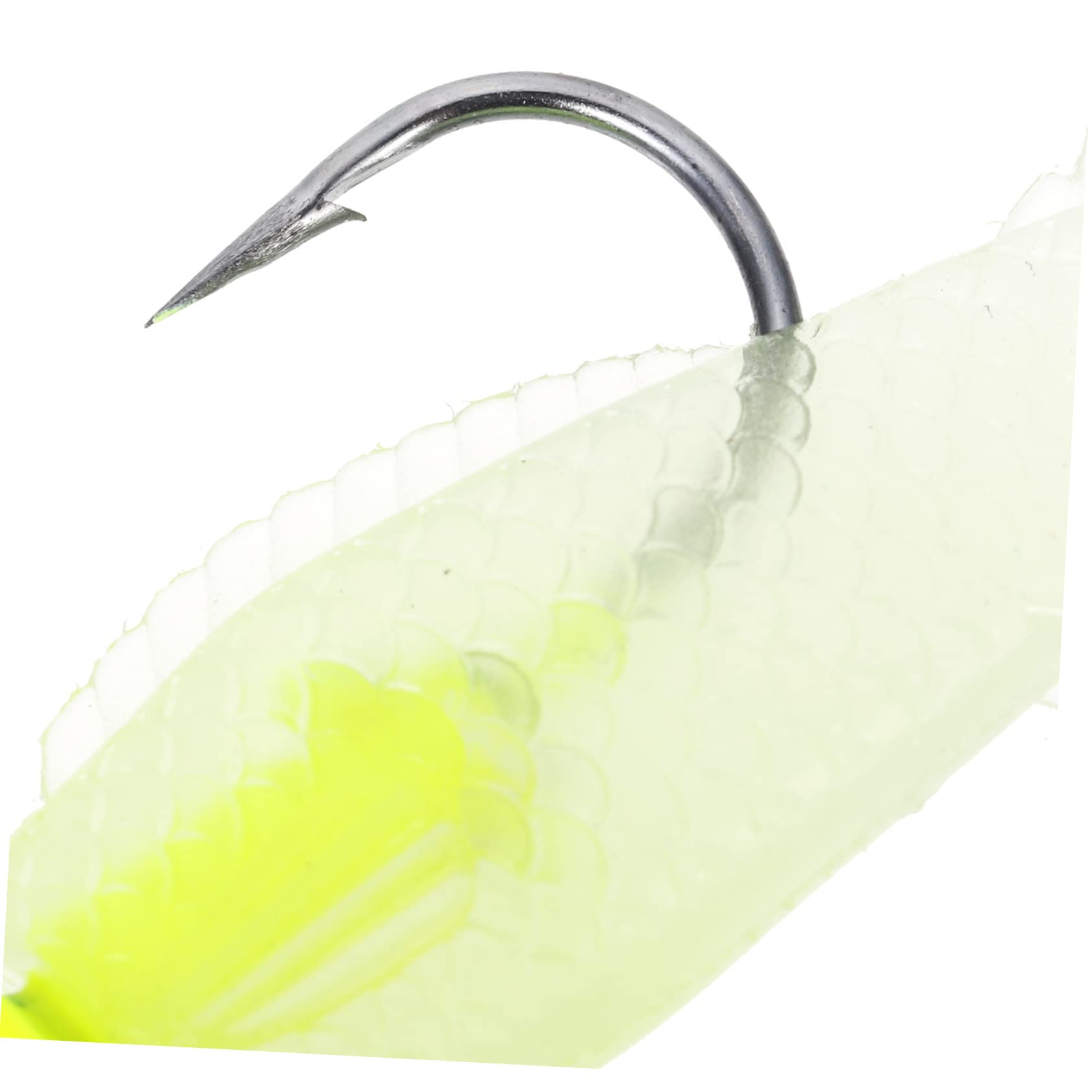 YARNOW Pièces swimbaits pour la pêche Bar Fisherman hameçon Truite Silure appât leurre de pêche à l'achigan leurres de leurre de Souple Basse Suite Outil Bar rayé Métal