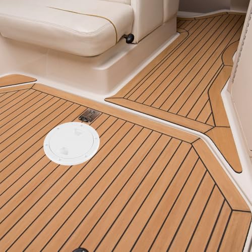 Cocoarm Waterproof Hatch Waterproof Tank Inspection Hatch 4 Inch Boat Round Inspection Hatch 4In Abs Deck Plate Marine Deck Cover Anti- Boat Deck Inspection Round White Cover - Image 3