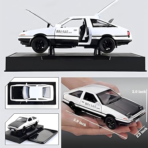 Modelo de Auto Trueno AE86 a Escala 1:32 miniatura 2