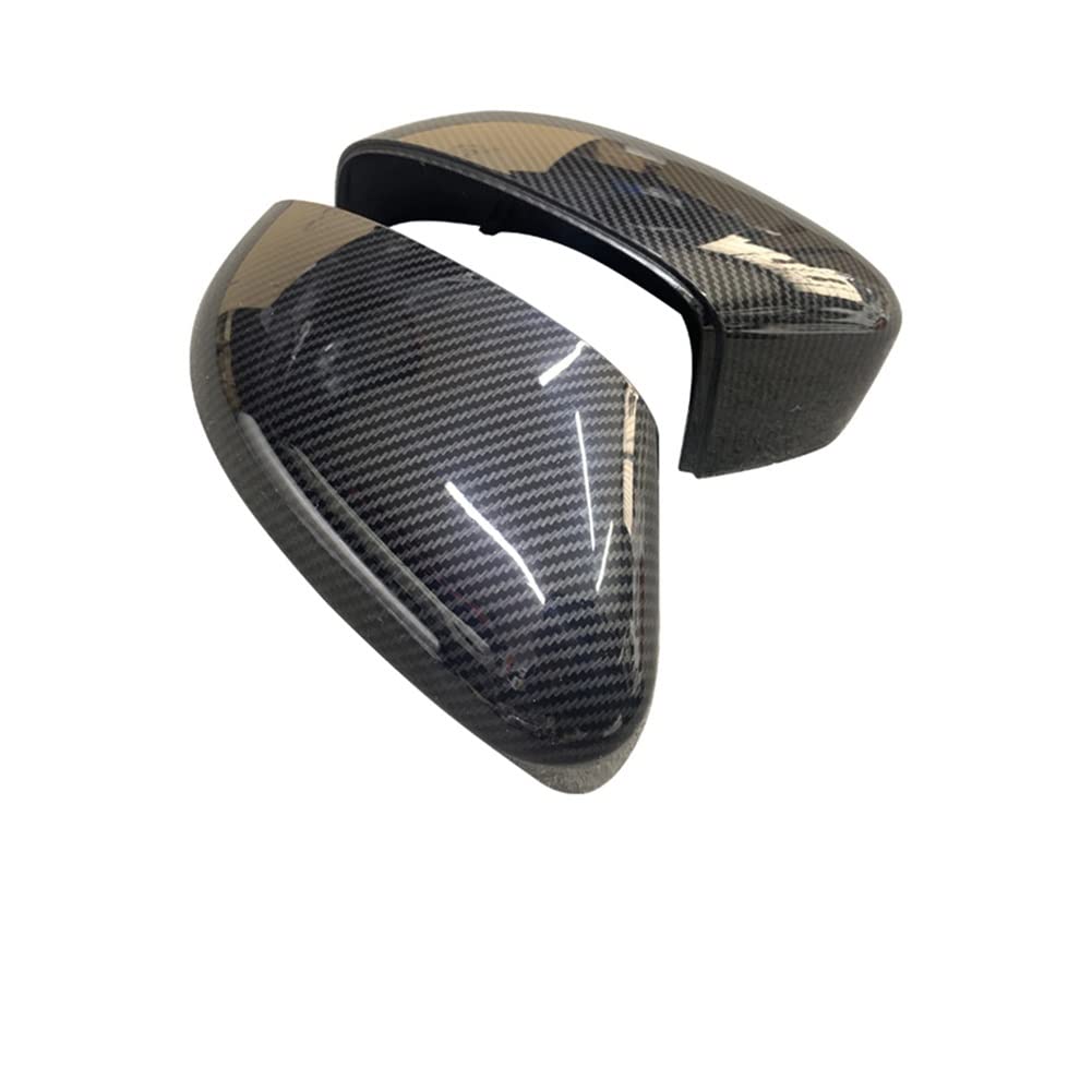 Cubierta Espejo Retrovisor Izquierdo Y Derecho Carcasa Espejo Lateral Para Ford Para Focus Para Mk3 Para ST Para Estilo De Coche RS 2012-2018 Fundas Espejo Retrovisor (Color : Carbon fiber pattern)