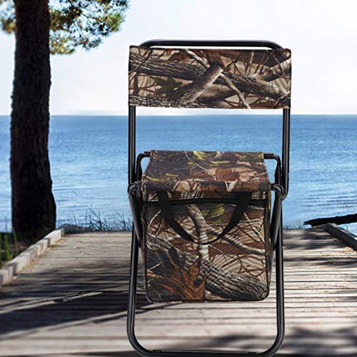 Junlucki Cadeira de acampamento, cadeira de pesca, leve e compacta para acampamento e pesca