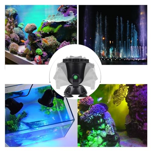 Luces LED RGB subacuáticas para iluminar fuentes oscuras 3