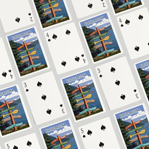 Baraja de Póker North Carolina 52 cartas miniatura 4
