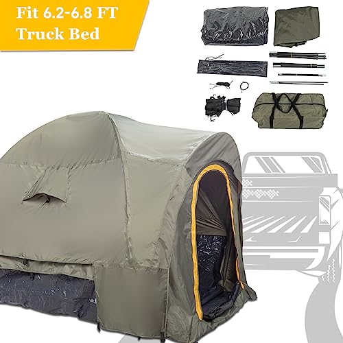 image for Winado Pickup Truck Bed Tent for 6.2-6.8 FT Truck Bed, PU 2000mm Doubl