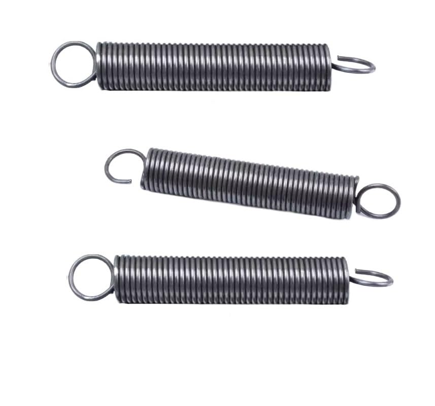 2 Pièces Ressort De Traction 2.5 X 23 X 110 Mm, Fil Diamètre 2.5 Mm, OD 23 Mm, Longueur Libre 110 Mm, Ressort Acier Ressort De Tension Avec Double Crochet