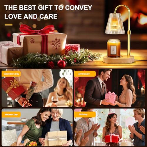67% Off Luxmore Candle Warmer Lamp with Timer & Dimmer - Image 7