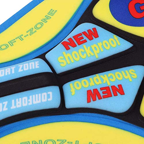 #N/a 4 Unidades Calções de Ciclismo à Prova de Choque em Gel Macio E Almofadas com Almofada Acessóri