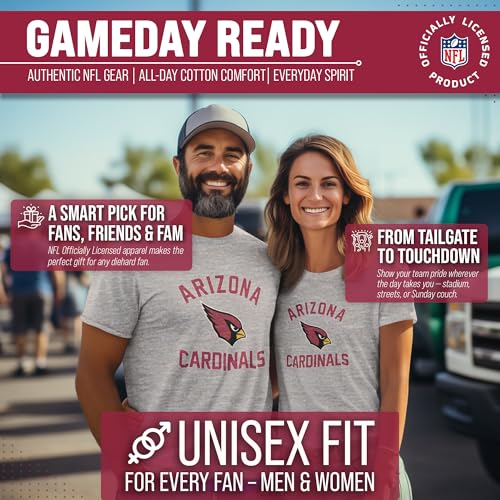 Image of NFL Gameday Cotton Blend T-Shirt for Men and Women - Licensed