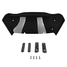 8" Upgrade Wave Windshield for Harley Davidson Touring CVO Street Glide FLHXSE 2023 2024 FLHX/I 2024 Durable Windscreen Wind Deflector (Black)