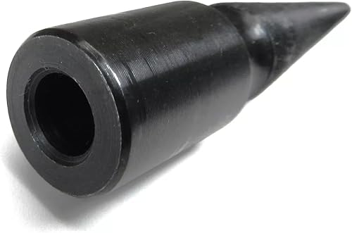 Miniatura 6 de Husillo 3/8 "Agujero de eje para torno de calvicie Husillo de motor 6 "de largo agarre de fricción mano derecha roscada cónico