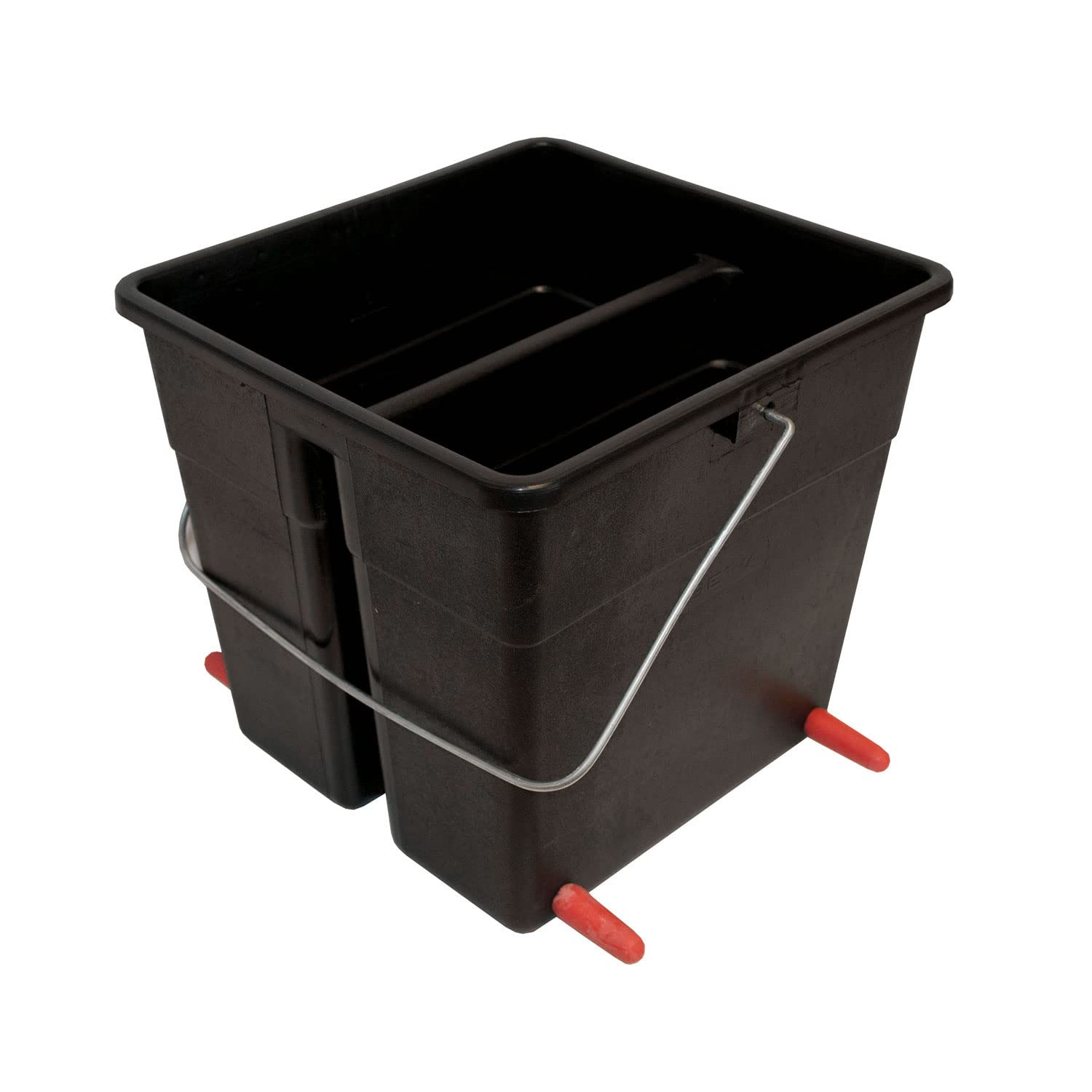 Nettex Men's Black/Red Lamb Feeder Bucket Set (One Size) ()
