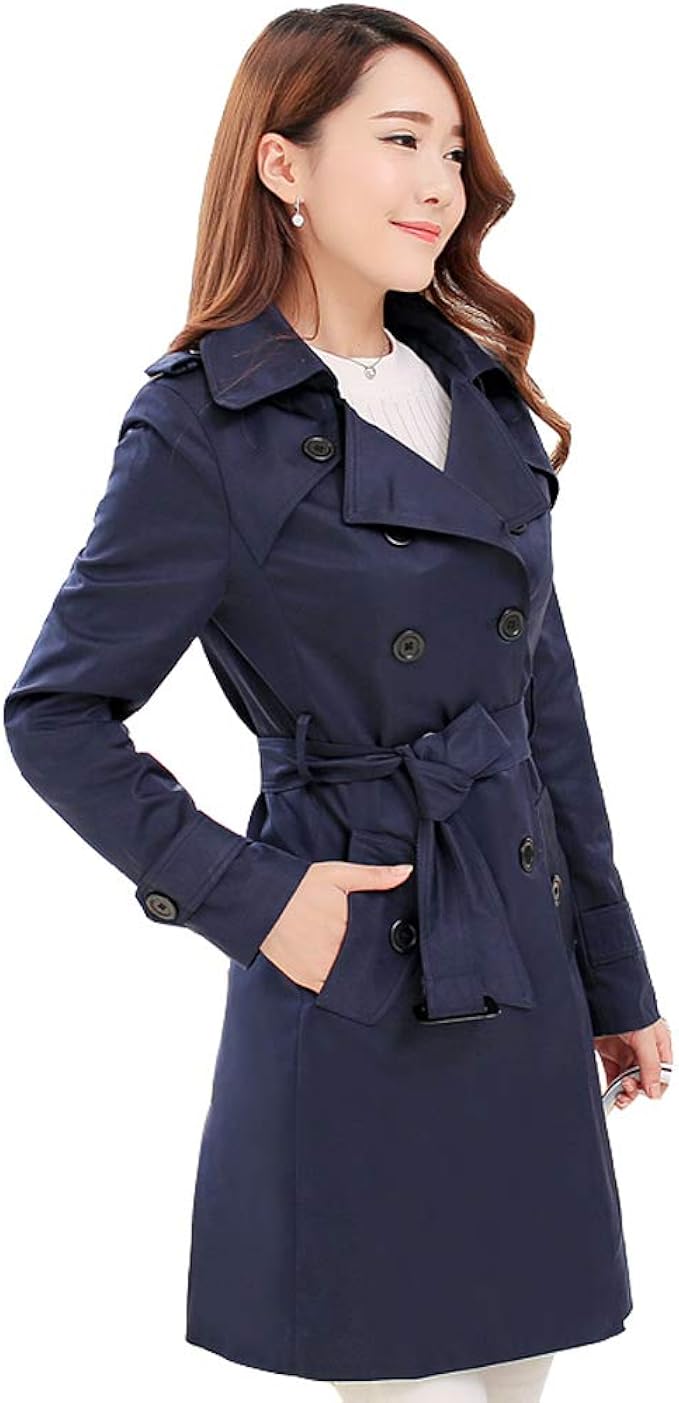 Amazon 春の定番 膝丈 トレンチコート 春コート 大きいサイズ 着痩せ ぽっちゃり 通勤 韓国風 コート レディース 膝丈 アウター テロンチ ソフトスタイル シンプル 春 秋 長袖 軽量 小さいサイズ ベージュ ブラック ネイビー コート ジャケット 通販 Amazon 春の定番 膝丈 トレンチコート 春コート 大きいサイズ 着痩せ ぽっちゃり 通勤 韓国風 コート レディース 膝丈 アウター テロンチ ソフトスタイル シンプル 春 秋 長袖 軽量 小さいサイズ ベージュ ブラック ネイビー コート ジャケット 通販