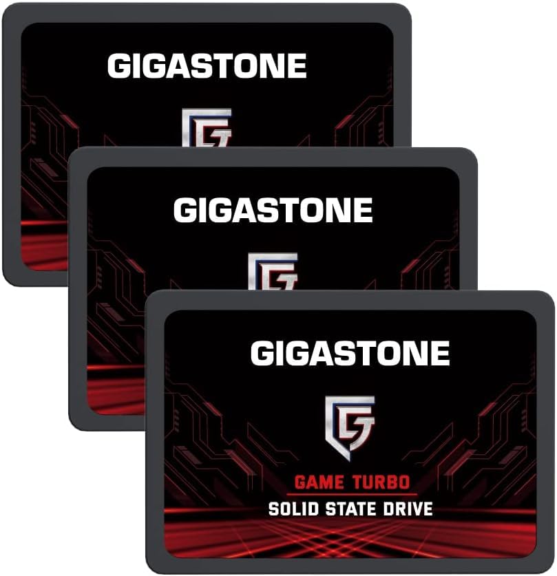 Gigastone Game Turbo SSD 512GB (3-Pack) Up to 550MB/s with SLC Caching Gaming/PC/Desktop/Laptop Upgrade SSD 5-Year Warranty 2.5" SATA Internal Disk Solid State Drives 2.5 inches SATA 3.0 Disk-image-31