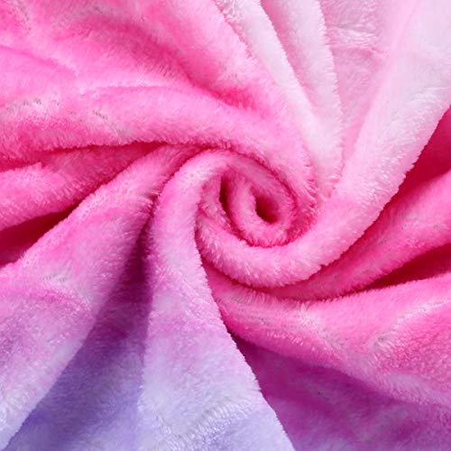 VHOME Zeemeermin Deken voor Kinderen - Perfect Gepersonaliseerde Warme Woonkamer Sofa Deken Slaapzak Speelgoed Kinderen… - Image 4