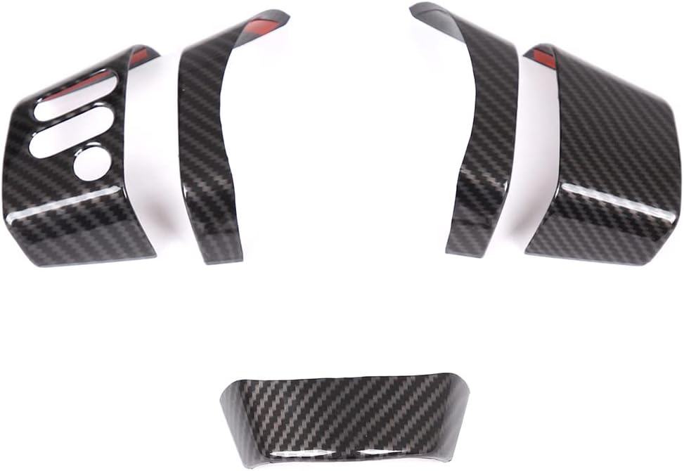 Car Center Consoles Trim Sticker for Toyota FJ Cruiser 2007-2021 Accessories, ABS Interior Automotive Center Consoles Panel Protector (Carbon Fiber Pattern)