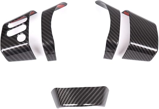 Car Center Consoles Trim Sticker for Toyota FJ Cruiser 2007-2021 Accessories, ABS Interior Automotive Center Consoles Panel Protector Carbon Fiber Pattern