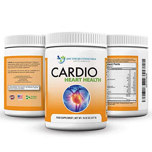 Cardio Heart Health Powder – L-Arginine Supplement 5000mg & L-Citrulline 1000mg,16.82 oz