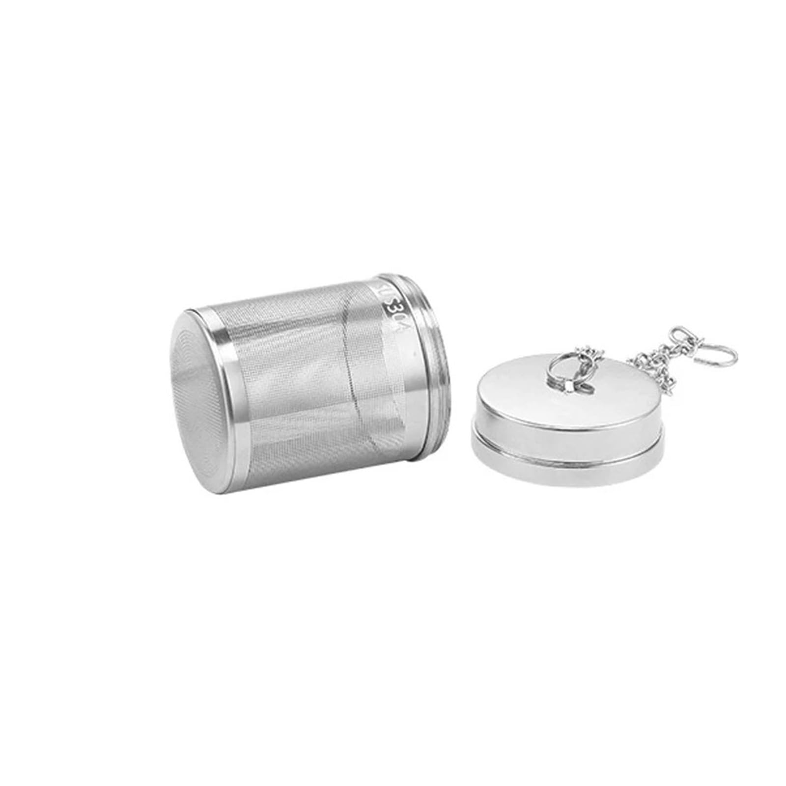 1 colador de té de Acero Inoxidable 304, Filtro de Malla Reutilizable for Tetera, Especias, Hierbas y Hojas, Accesorios de Cocina for el hogar.(XXL)