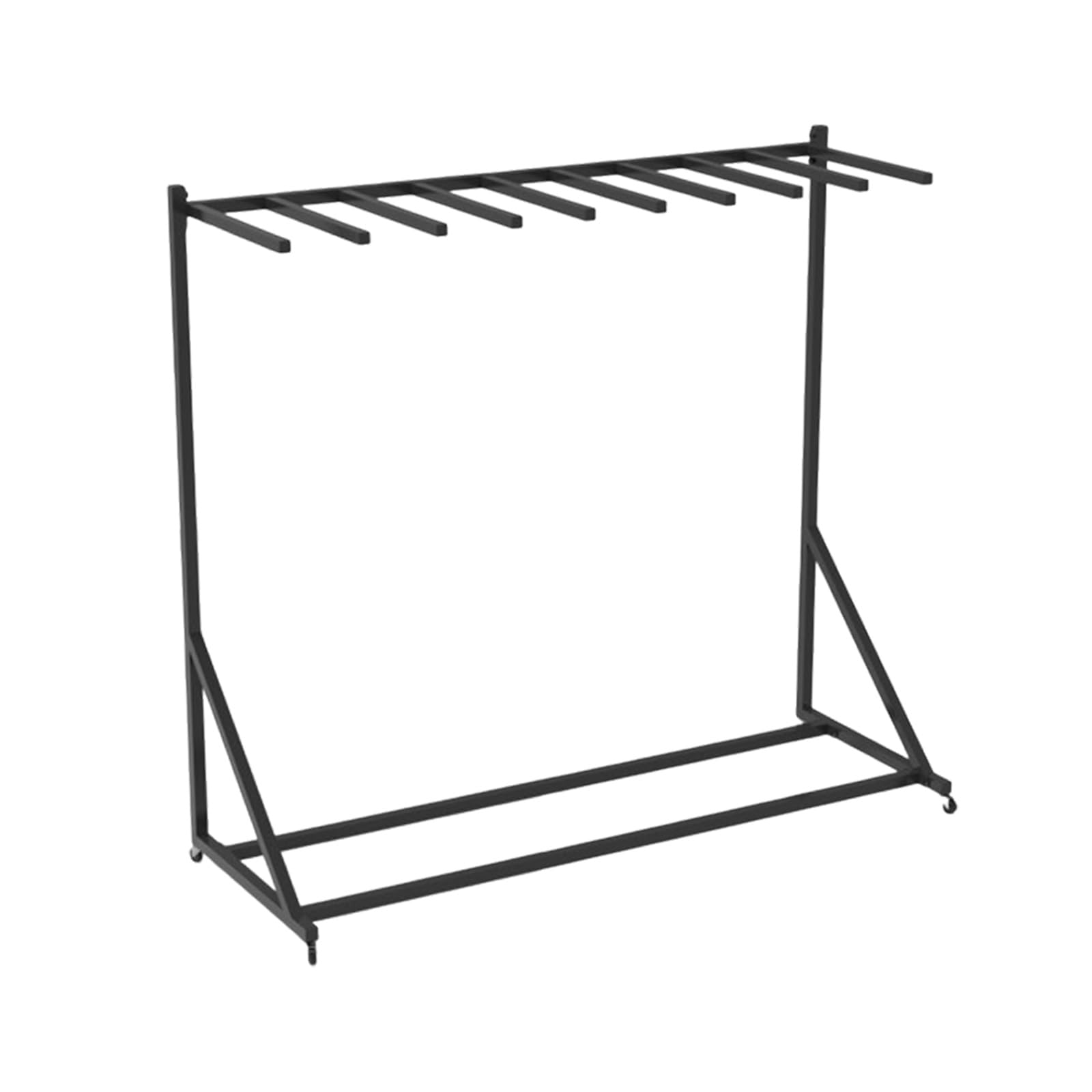 Heavy Duty Life Vest Rack, Pool Equipment Storage Holder with Swivel Wheels, Metal Drying Rack for Life Jackets, Swimsuits, Towels and Bath Towels, Holds Up to 10-40 Life Vests(1-Tier)