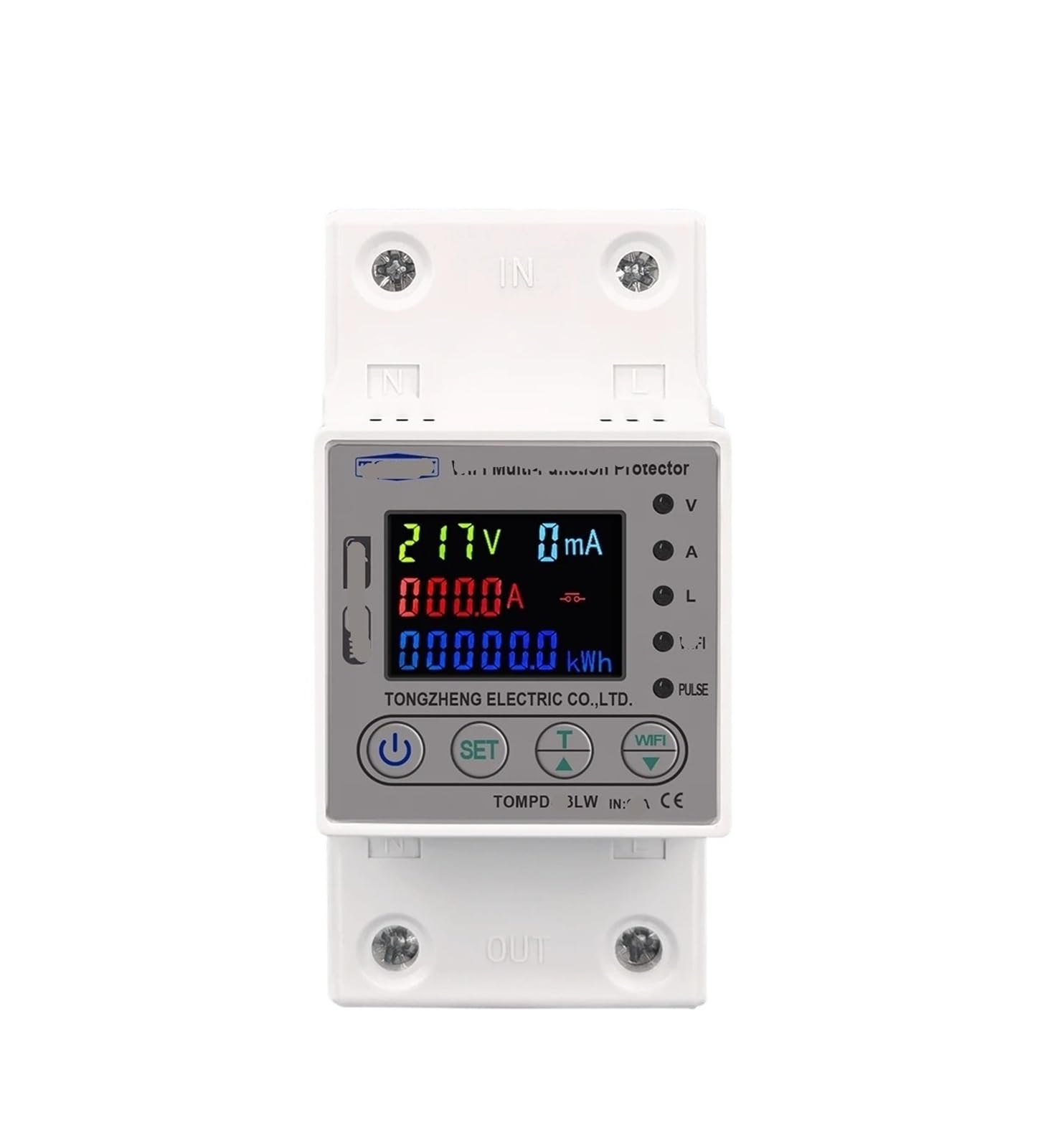 Interrupteur de mesure kilowatts-heures anti-gaspillage et fuites - 3