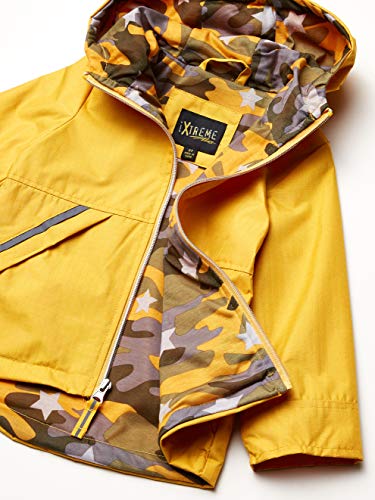 Image of iXtreme Boys Boys Hooded Riptstop Anorak With Camo Print Lining