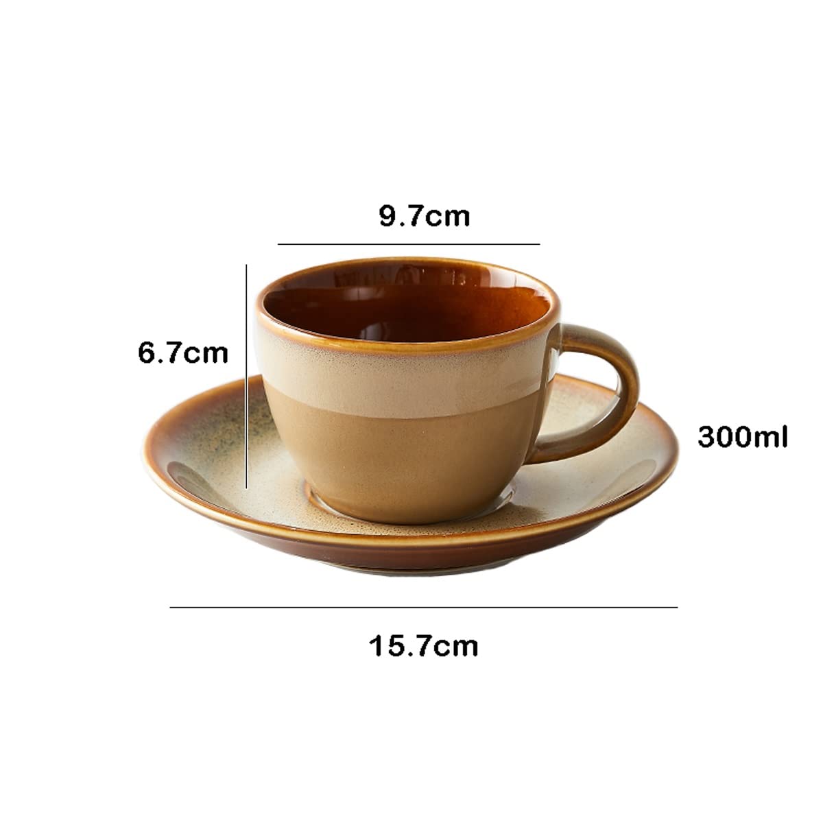 250ml coffee cups Loveramics 250ml / 8oz Egg Coffee Cup in potters colours