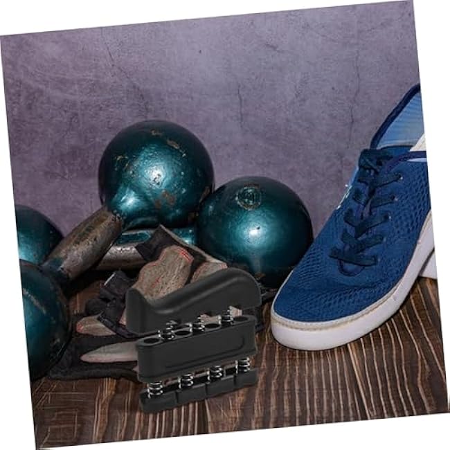 Finger Exerciser Hand Grip Strengthener Resistance for Musicians Athletes Guitar Beginners Portable Finger Strength Trainer for Hand Therapy and Fitness Grip Training