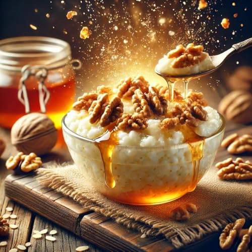 Jarabe de arce y arroz con leche concentrado con sabor a nuez - Vegano - Sasami - 100ml