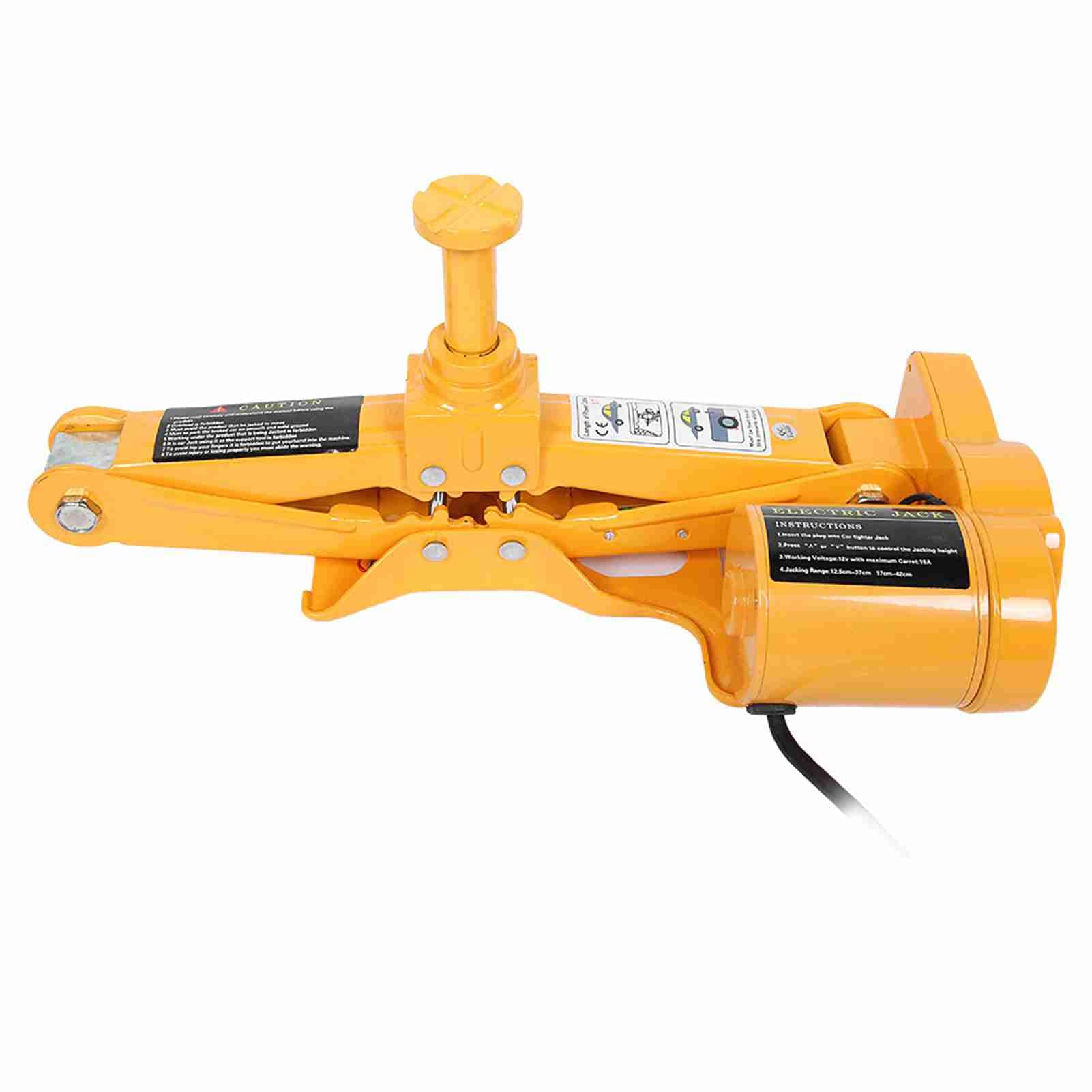 Cric Auto Elettrico, Sollevatore Idraulico 12 V da 3 Tonnellate con Kit Attrezzi, Martinetto Portatile per Manutenzione e Cambio Pneumatici su Strada in Emergenza Veicolo
