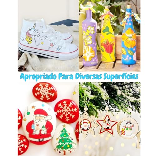 Canetinhas De Pintura De Tinta Acrílica 12 cores, Caneta Acrilica Para Madeira, Vidro, Cerâmicas, Ar