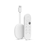 Chromecast with Google TV (HD) - Streaming Stick - Snow (Renewed)