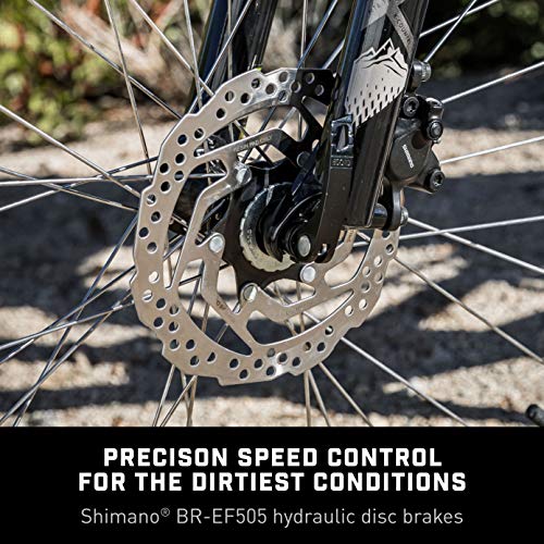 Image of Mongoose Switchback Comp Expert Sport Trail Mountain Bike for Adult Men Women, 16 /18 /21-Speed Options, 27.5-Inch Wheels, Disc Brakes, Aluminum Frames, Hardtail Bicycles
