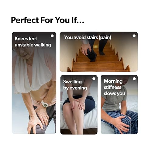 Image of DIRTS Knee Support for Men & Women | Compression Knee Cap for Pain Relief, Arthritis & Injury Recovery | Anti-Slip, Breathable Knee Brace for Gym, Running & Daily Use