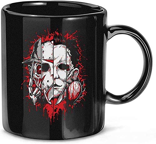 NA My #Jason Voorhees #Michael Myers Freddy #Krueger Halloween Tazas de café de cerámica Tazas de 11 oz