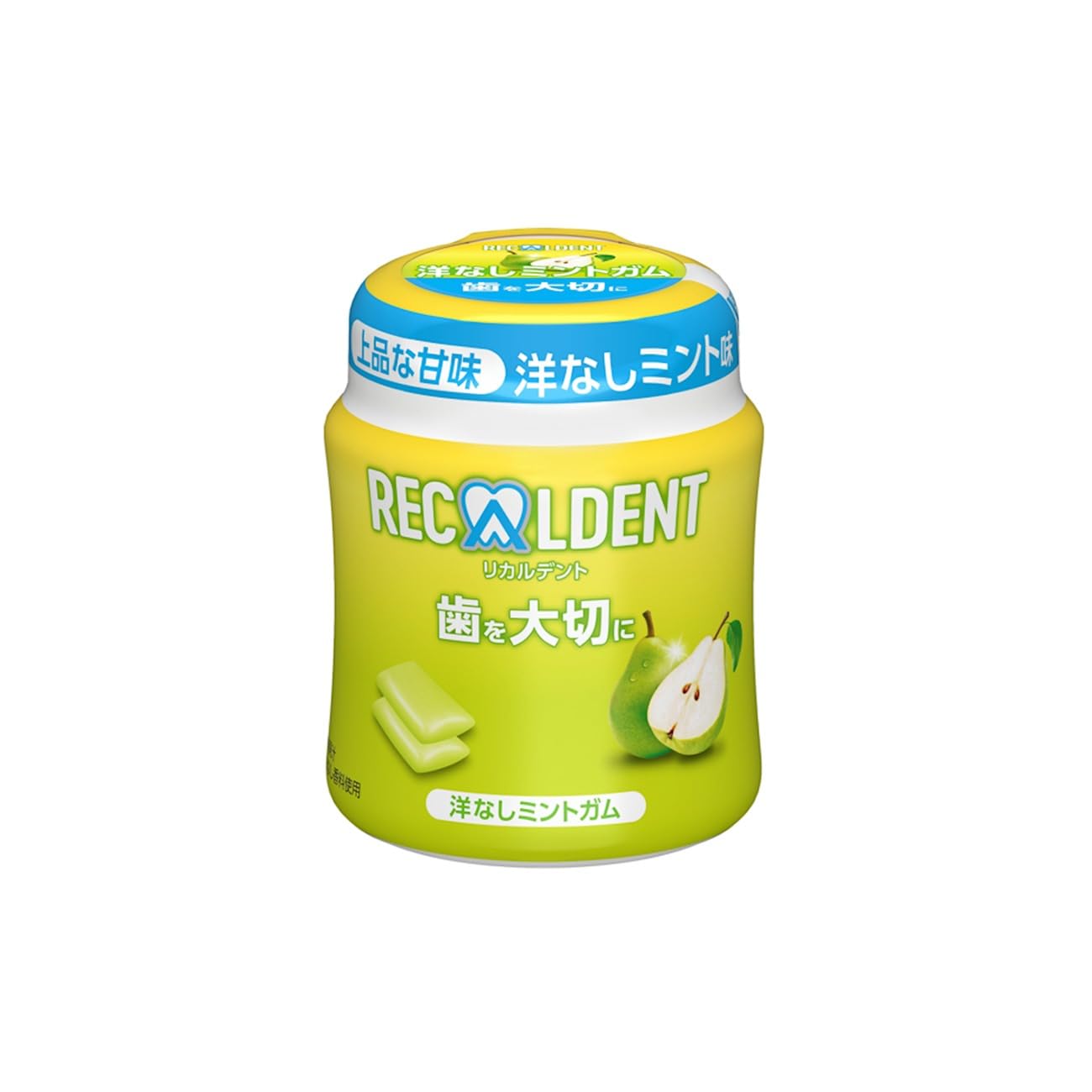 Amazon | モンデリーズ リカルデント 洋なしミントガム ボトル130g×6個