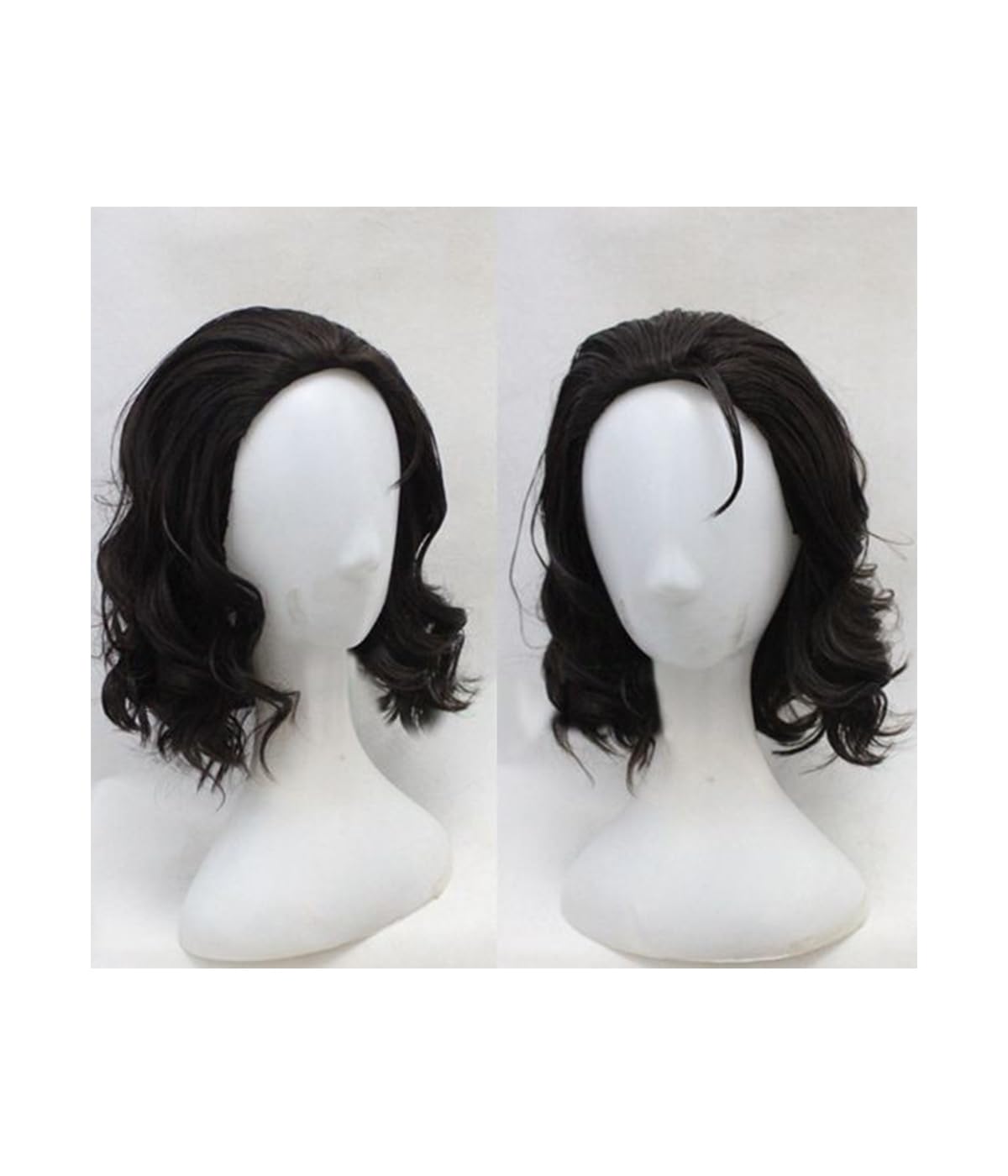 Coyote Starrk Cosplay Wig Heat Resistant Synthetic Wigs for Halloween Costume Party Role Play+Wig Cap